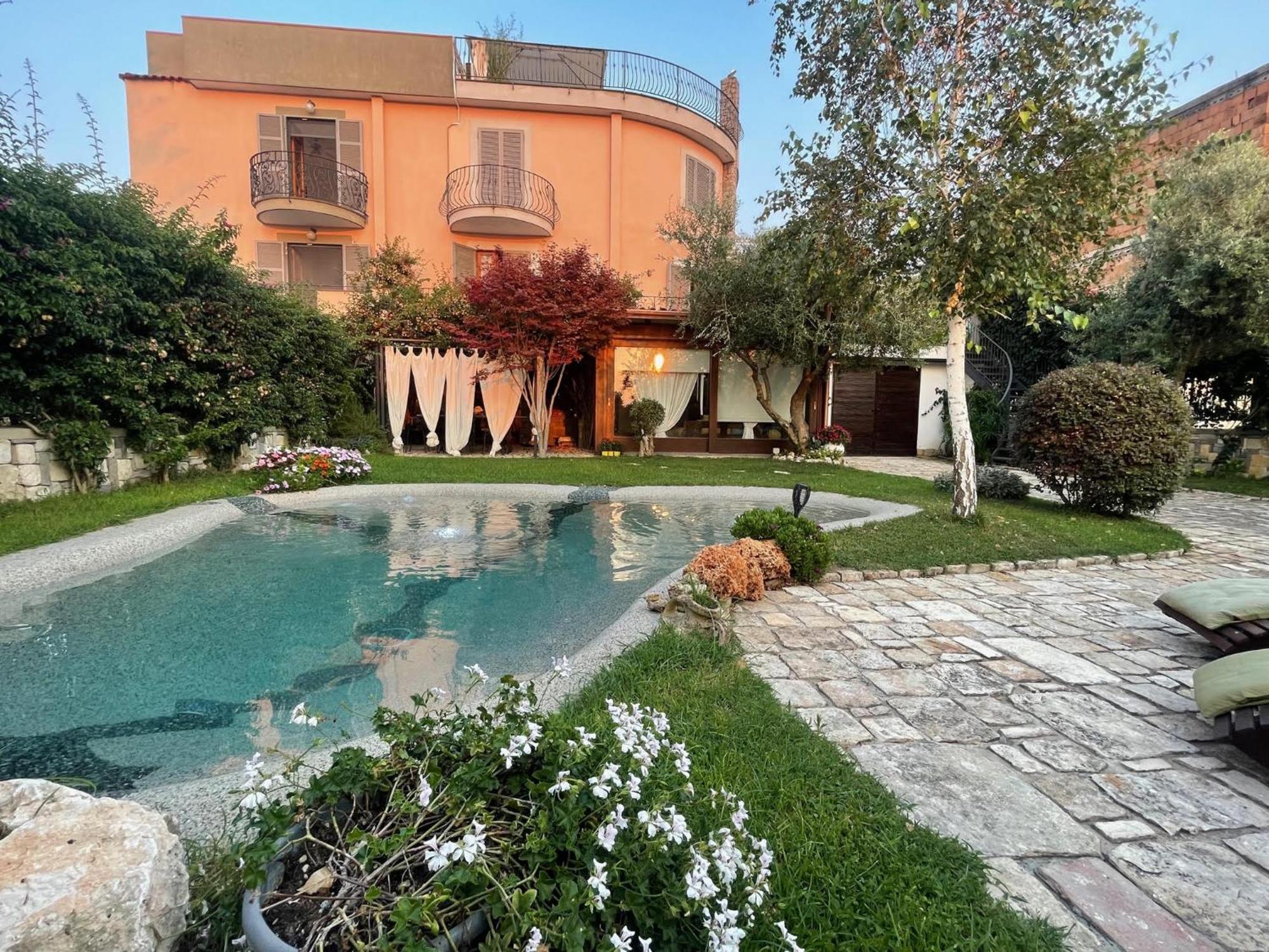 Domus Parva - Villa Con Bio-Piscina, Spa Privata E Appartamenti Panoramici Bacoli Zewnętrze zdjęcie