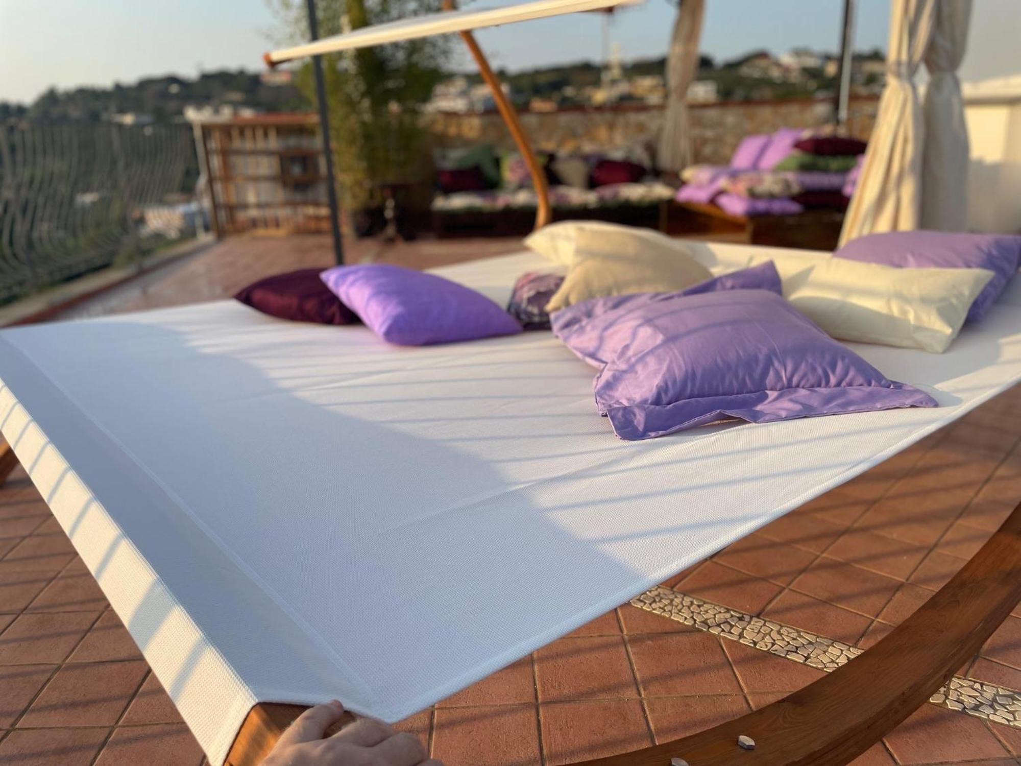 Domus Parva - Villa Con Bio-Piscina, Spa Privata E Appartamenti Panoramici Bacoli Zewnętrze zdjęcie