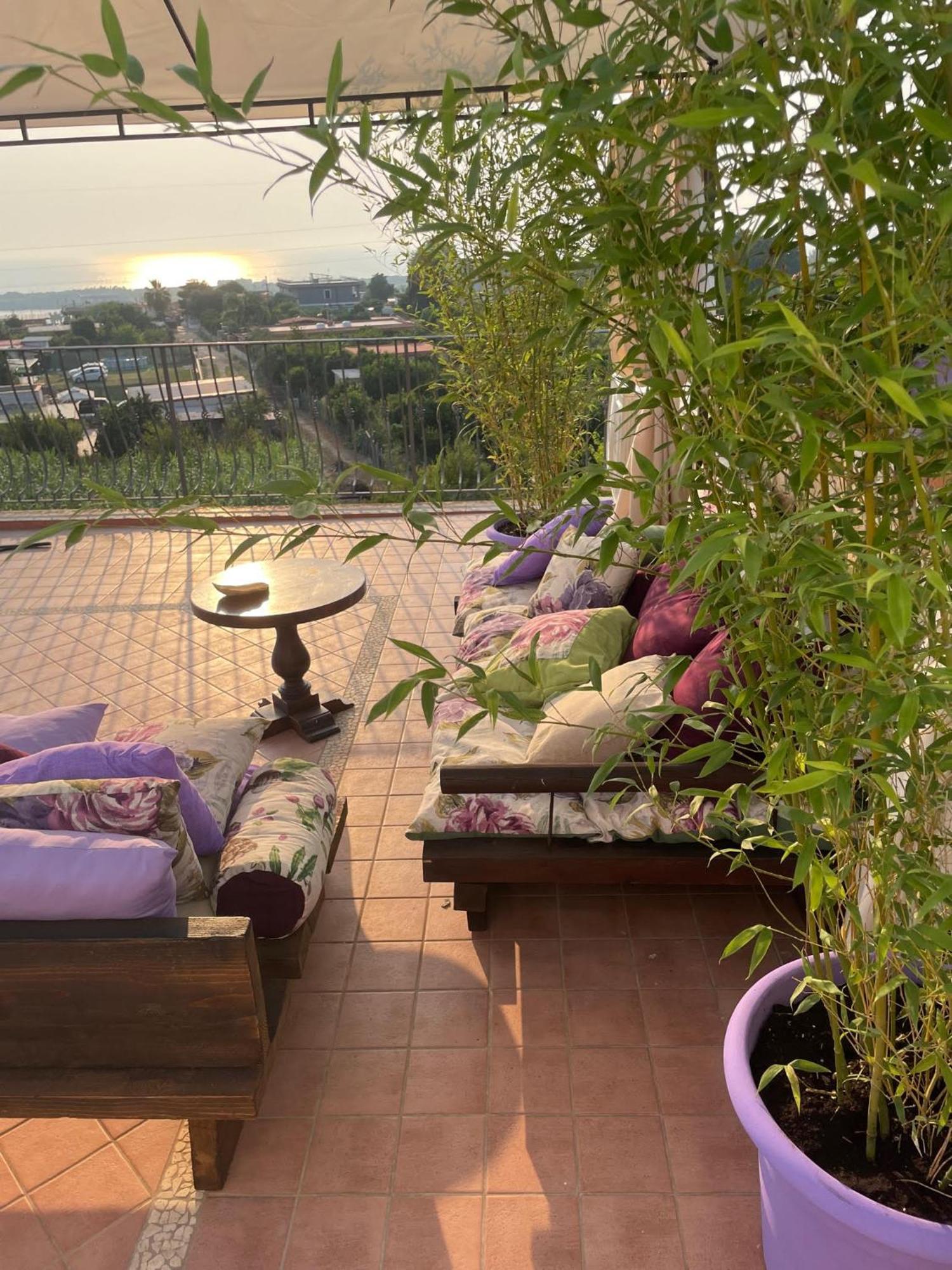 Domus Parva - Villa Con Bio-Piscina, Spa Privata E Appartamenti Panoramici Bacoli Zewnętrze zdjęcie